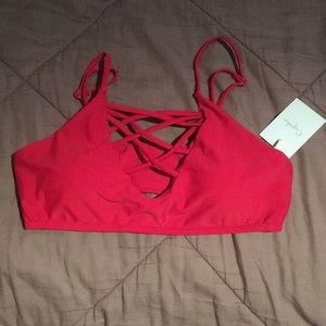 Red Bikini Top